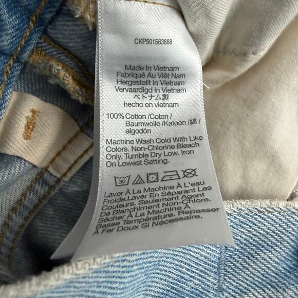 Madewell Pieced Barrel-Leg Jeans Size 26 - Picture 7 of 10